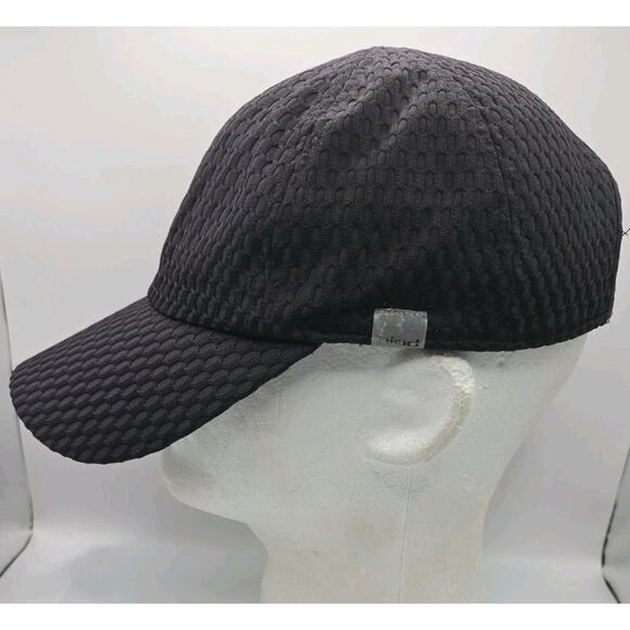Hind Headwear Black Athletic‎ Strapback Cap OSFA Workout Hat - Picture 2 of 9